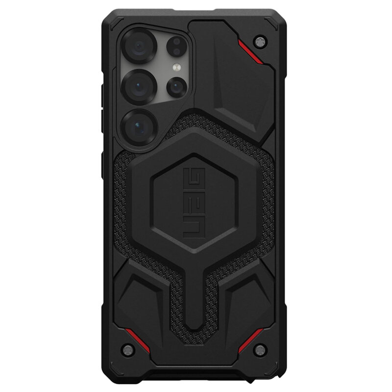 Husa Samsung Galaxy S25 Ultra UAG Monarch Pro MagSafe, Kevlar Black