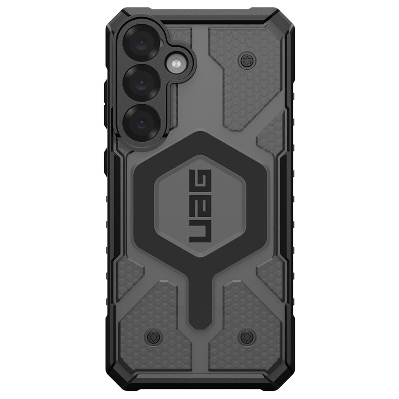 Husa Samsung Galaxy S25 Plus UAG Pathfinder Clear MagSafe, Ash