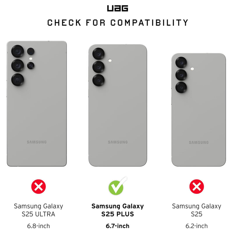 Husa Samsung Galaxy S25 Plus UAG Plasma XTE MagSafe, Ash Titanium