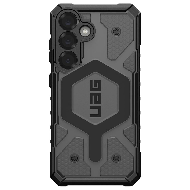 Husa Samsung Galaxy S25 UAG Pathfinder Clear MagSafe, Ash