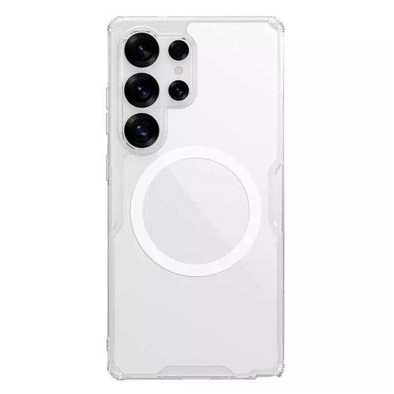 Husa Samsung Galaxy S25 Ultra Nillkin Nature TPU Pro Magnetic, transparenta