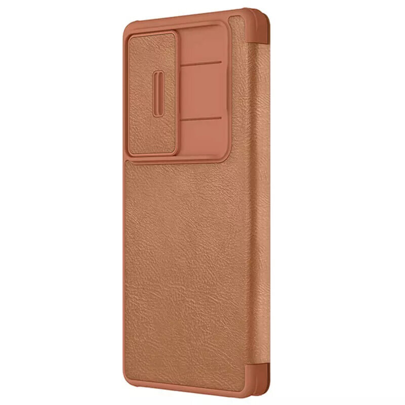 Husa Samsung Galaxy S25 Ultra Nillkin Qin Pro Leather Case, maro