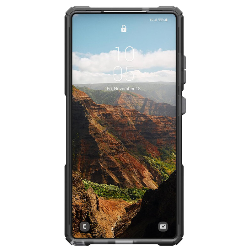 Husa Samsung Galaxy S25 UAG Plasma XTE MagSafe, Ash Titanium