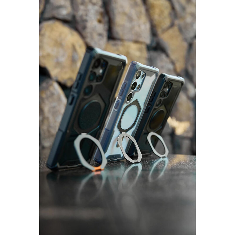 Husa Samsung Galaxy S25 UAG Plasma XTE MagSafe, Ash Titanium