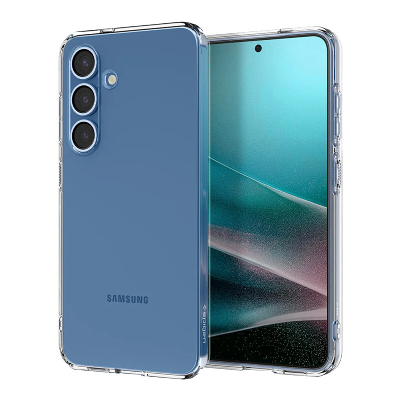 Husa Samsung Galaxy S25 Plus Spigen Liquid Crystal, transparenta