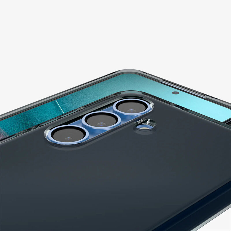 Husa Samsung Galaxy S25 Plus Spigen Liquid Crystal, cenusiu