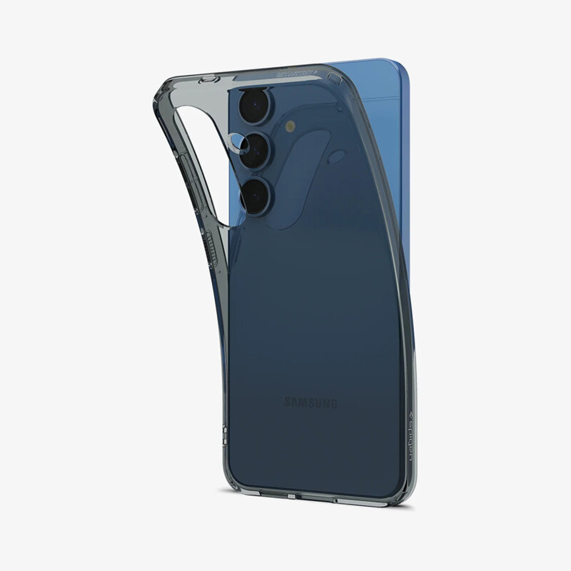 Husa Samsung Galaxy S25 Spigen Liquid Crystal, cenusiu