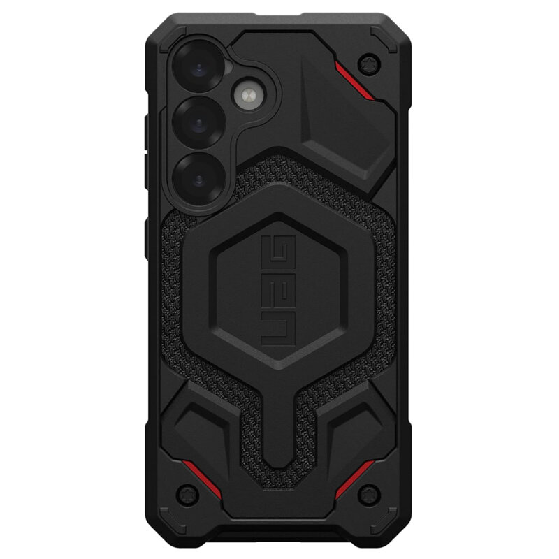 Husa Samsung Galaxy S25 UAG Monarch Pro MagSafe, Kevlar Black