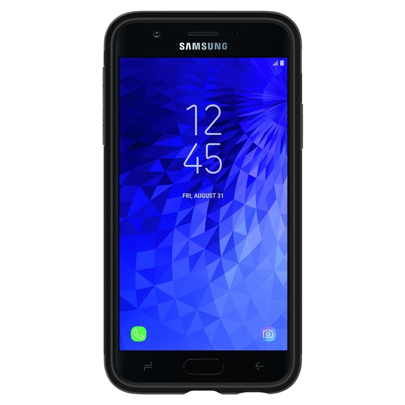 Husa Samsung Galaxy J7 2018 Spigen Slim Armor, negru
