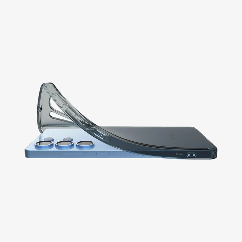 Husa Samsung Galaxy S25 Ultra Spigen Liquid Crystal, cenusiu