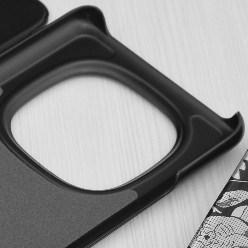 Husa Xiaomi Poco X7 Eco Leather View flip tip carte, negru