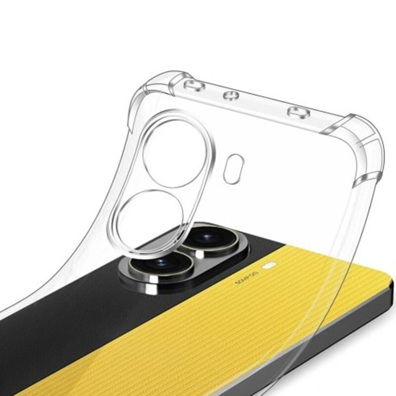 Husa Xiaomi Poco X7 Pro Techsuit Shockproof Clear Silicone, transparenta
