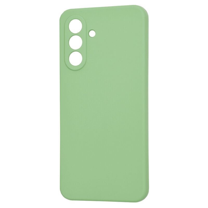 Husa silicon Samsung Galaxy A36 5G Techsuit SoftFlex MagSafe, verde deschis