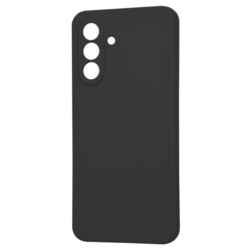 Husa silicon Samsung Galaxy A56 5G Techsuit SoftFlex MagSafe, negru