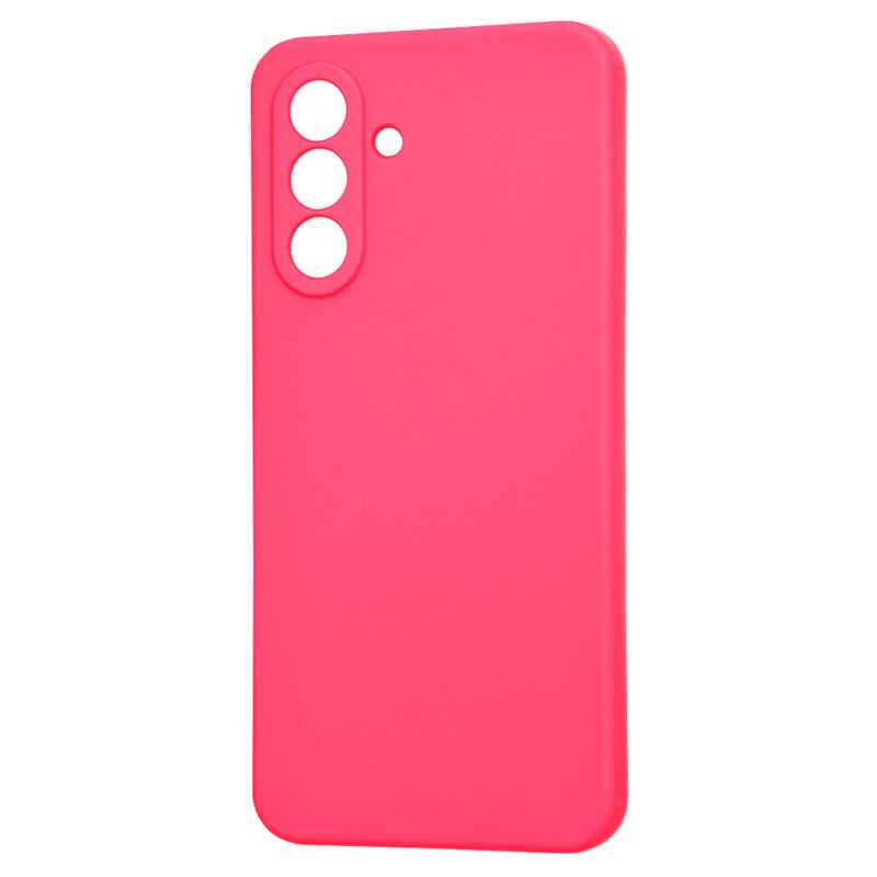 Husa silicon Samsung Galaxy A56 5G Techsuit SoftFlex MagSafe, fucsia