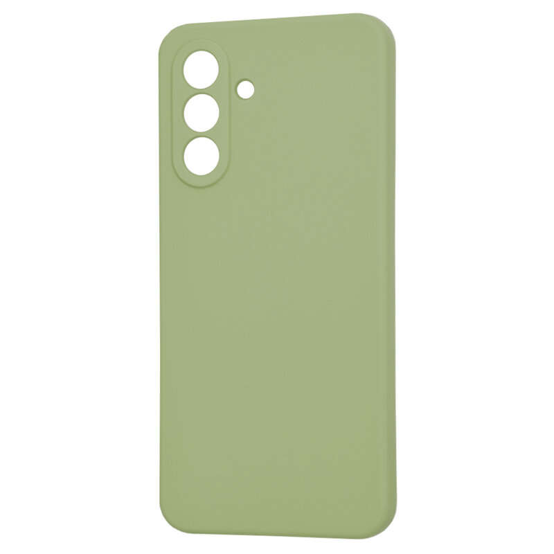 Husa silicon Samsung Galaxy A56 5G Techsuit SoftFlex MagSafe, verde