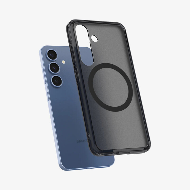 Husa Samsung Galaxy S25 Spigen Ultra Hybrid MagSafe, cenusiu