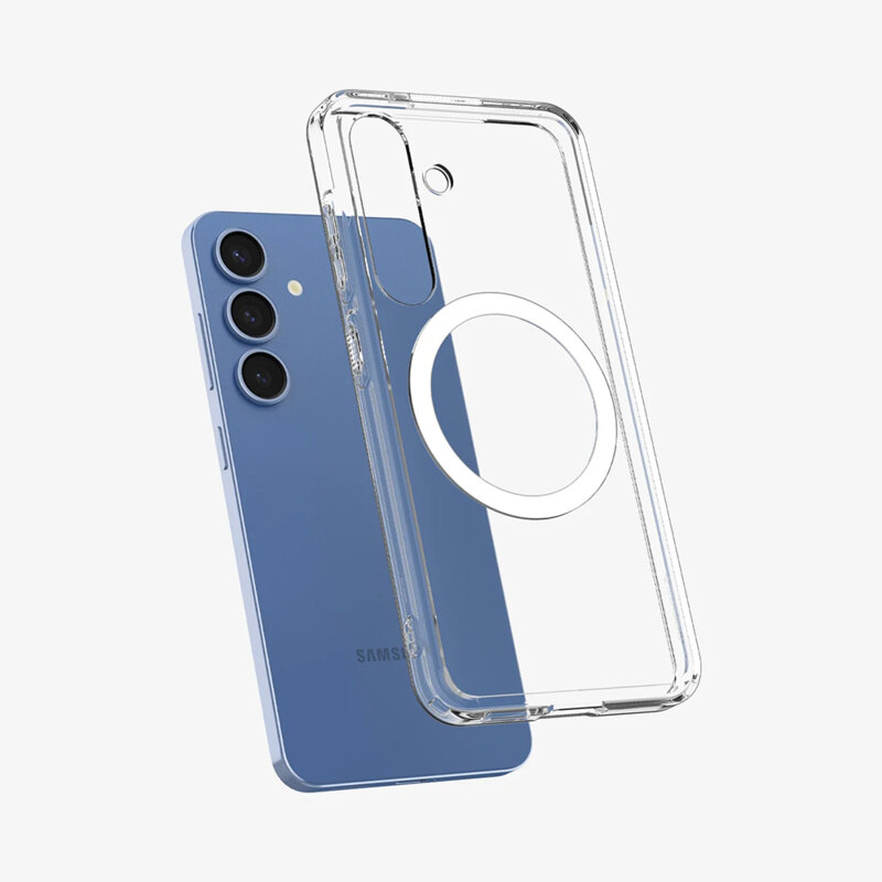 Husa Samsung Galaxy S25 Spigen Ultra Hybrid MagSafe, transparenta