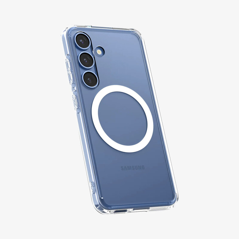 Husa Samsung Galaxy S25 Plus Spigen Ultra Hybrid MagSafe, transparenta