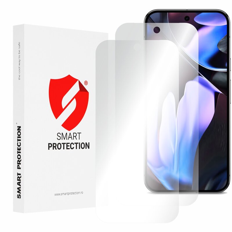 [Pachet 2x] Folie regenerabila premium Google Pixel 9 Pro Smart Protection Classic, transparenta
