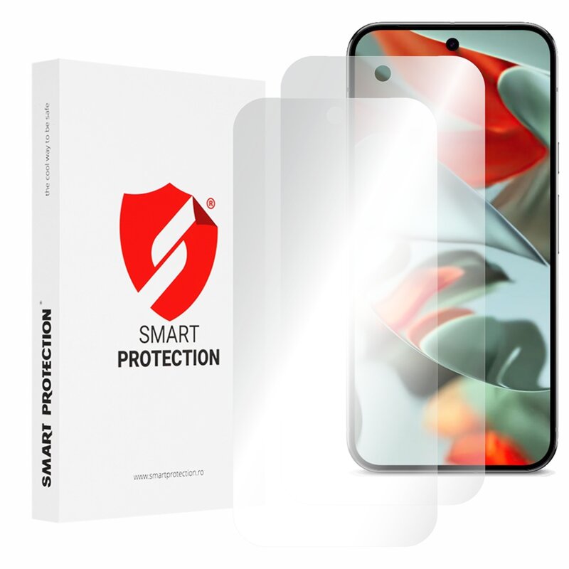 [Pachet 2x] Folie regenerabila premium Google Pixel 9 Pro XL Smart Protection Classic, transparenta