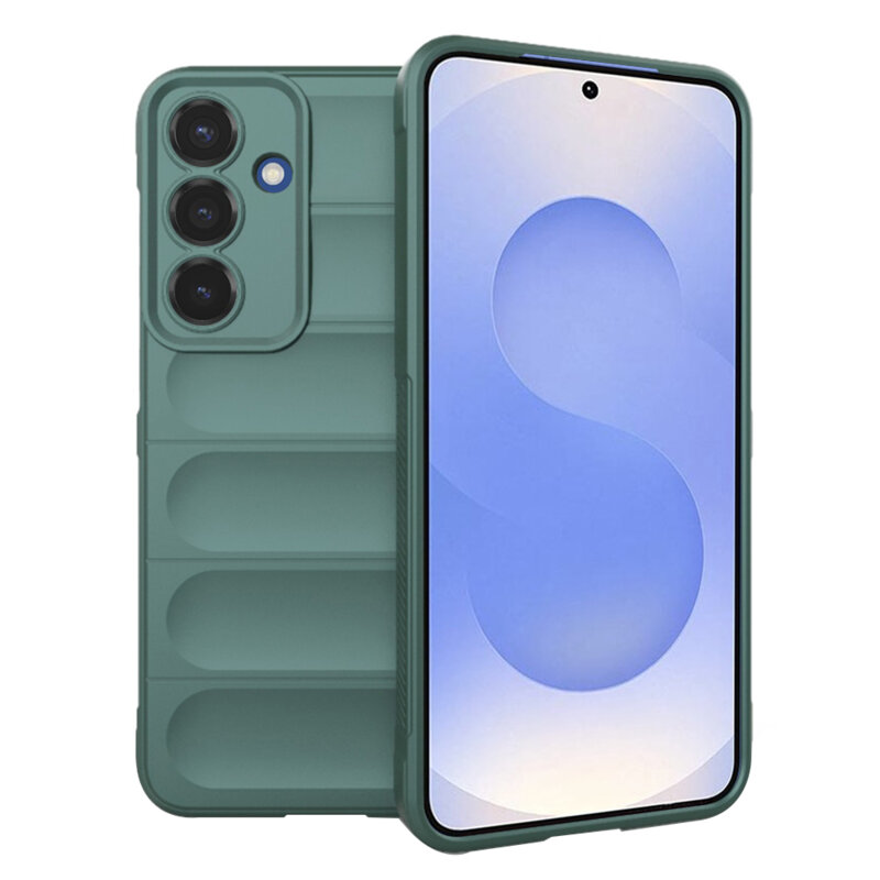 Husa Samsung Galaxy S25 Techsuit Magic Shield, verde