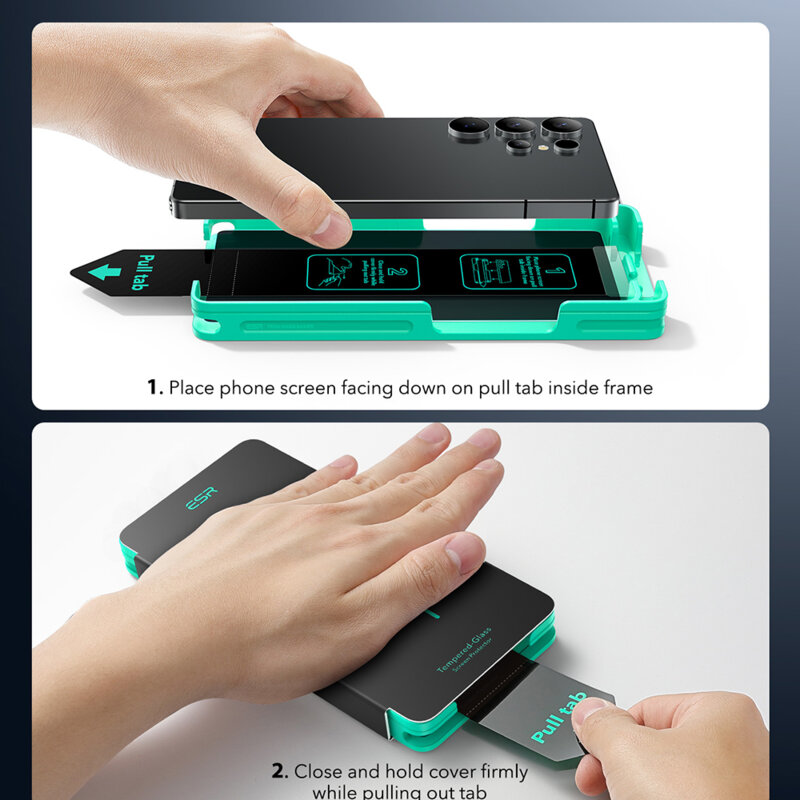 Folie sticla Samsung Galaxy S25 Ultra ESR Tempered Glass, privacy