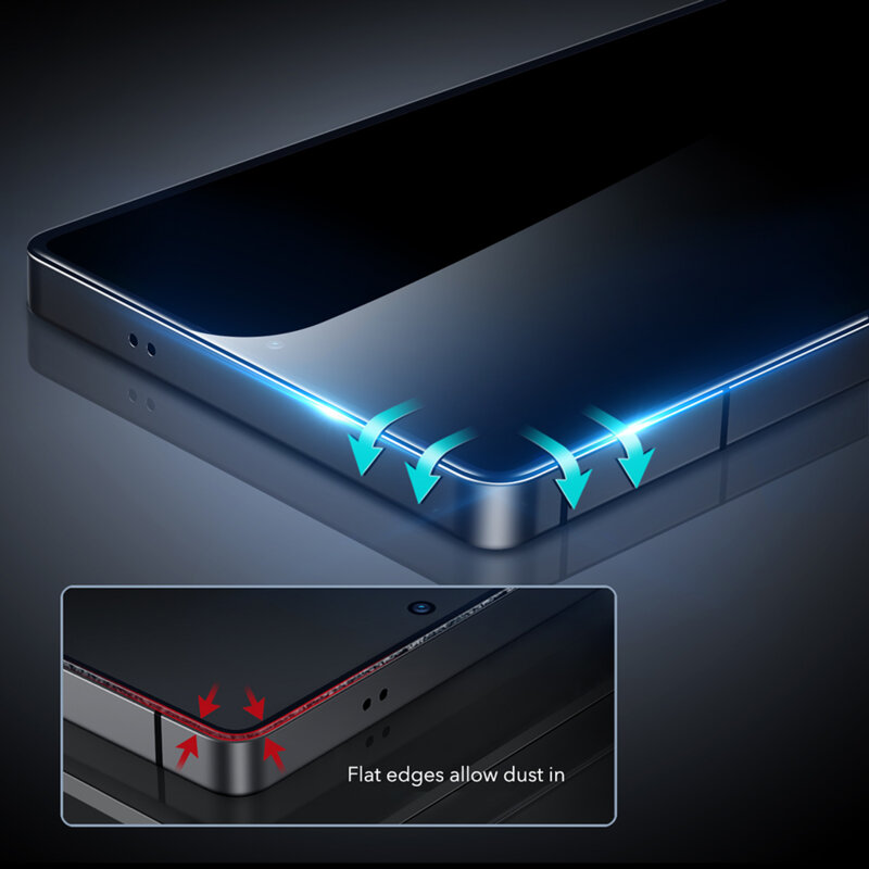 [Pachet 2x] Folie sticla Samsung Galaxy S25 Ultra ESR Tempered Glass, transparenta