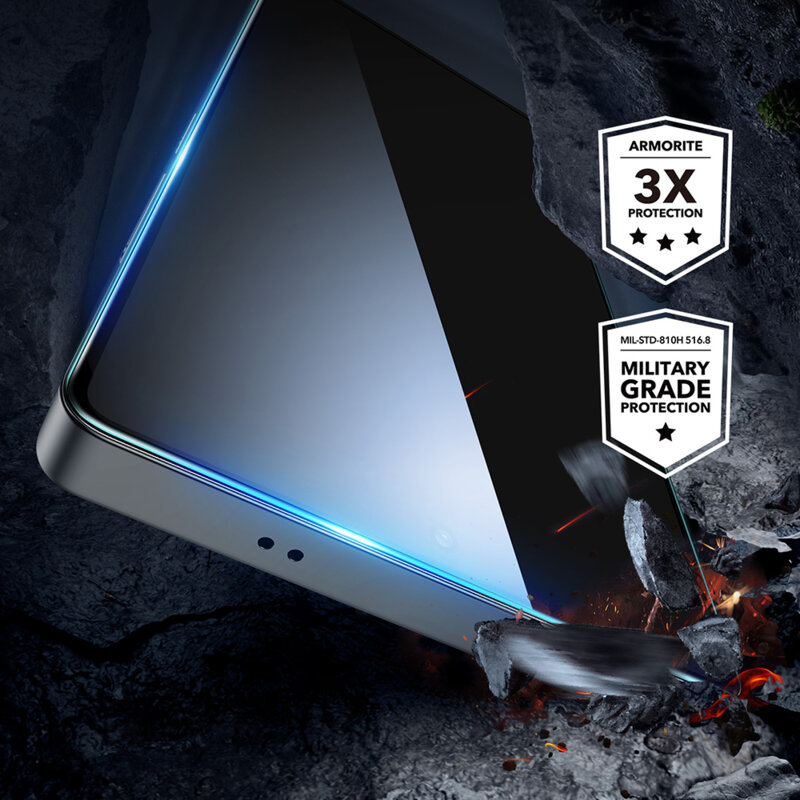 [Pachet 2x] Folie sticla Samsung Galaxy S25 Ultra ESR Tempered Glass, transparenta