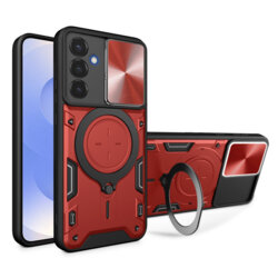 Husa Samsung Galaxy S25 Techsuit CamGuard Pro, rosu