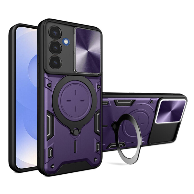Husa Samsung Galaxy S25 Techsuit CamGuard Pro, mov