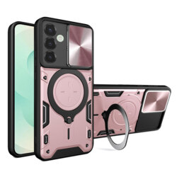 Husa Samsung Galaxy S25 Plus Techsuit CamGuard Pro, roz auriu
