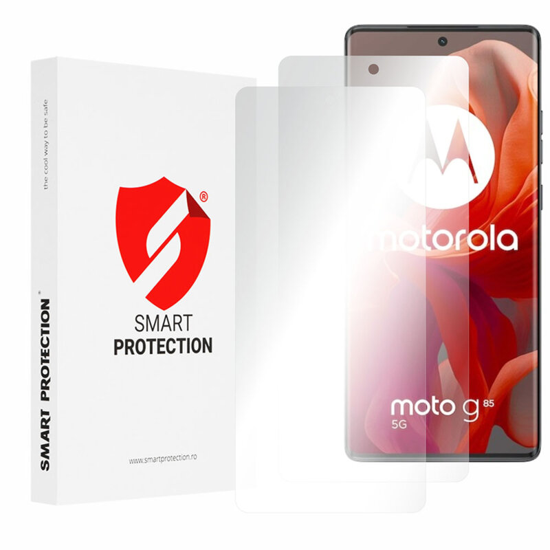 [Pachet 2x] Folie regenerabila premium Motorola Moto G85 Smart Protection Classic, transparenta