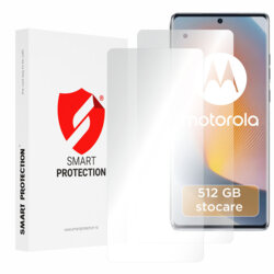 [Pachet 2x] Folie regenerabila premium Motorola Edge 50 Fusion Smart Protection Classic, transparenta