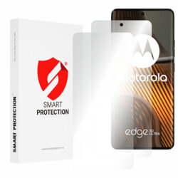 [Pachet 2x] Folie regenerabila premium Motorola Edge 50 Ultra Smart Protection Classic, transparenta