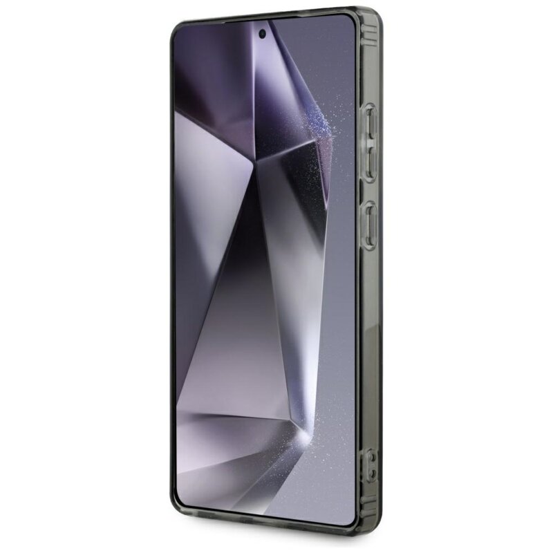 Husa Samsung Galaxy S25 Ultra originala Guess IML Rhinestones MagSafe, negru, GUHMS25LPFTDTEK