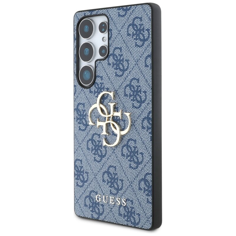 Husa originala Guess Samsung Galaxy S25 Ultra Hardcase 4G Big Logo, albastru, GUHCS25L4GMGBL