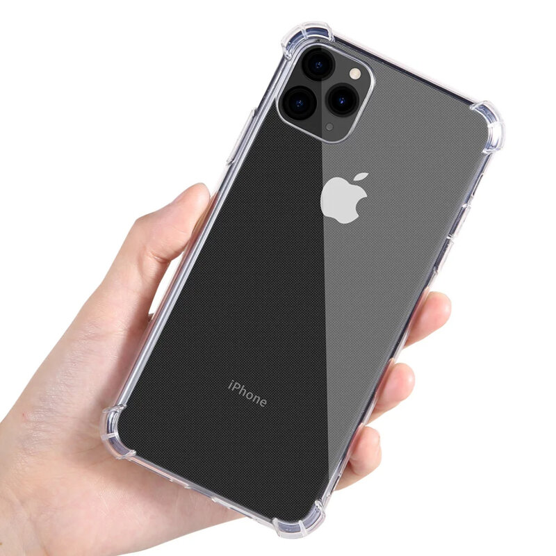 Husa Xiaomi Redmi Note 14 Pro 5G Techsuit Shockproof Clear Silicone, transparenta