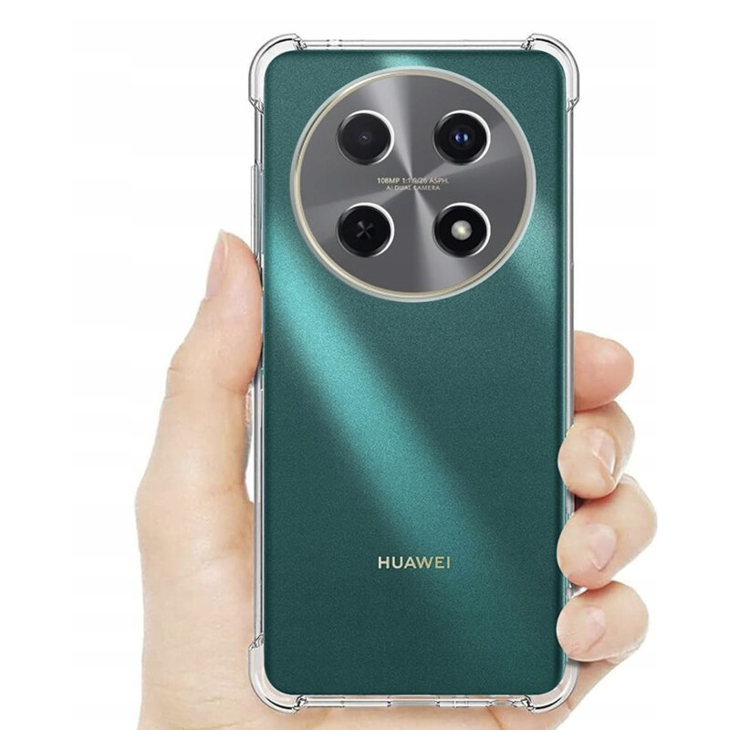 Husa Huawei nova 13i Techsuit Shockproof Clear Silicone, transparenta