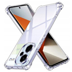 Husa Xiaomi Redmi Note 13 Pro+ 5G Techsuit Shockproof Clear Silicone, transparenta