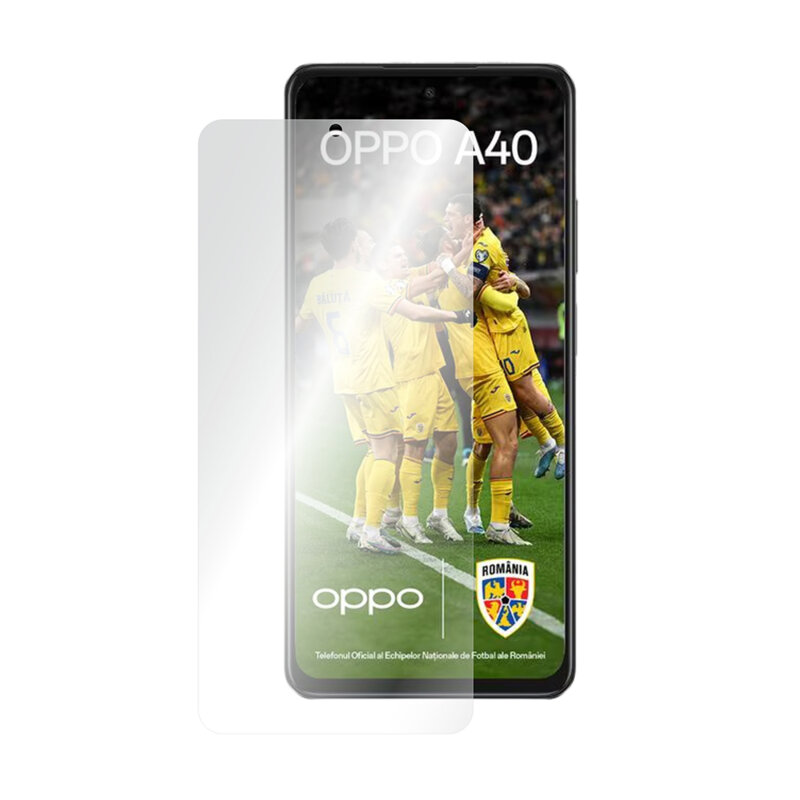 [Pachet 2x] Folie regenerabila premium Oppo A40 4G Smart Protection Classic, transparenta