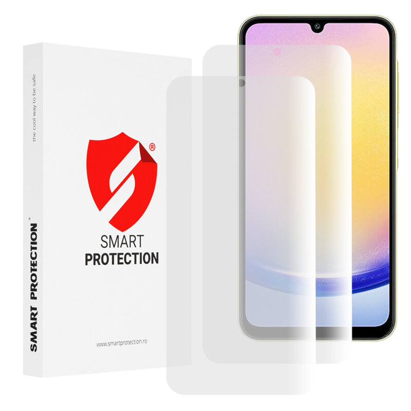 [Pachet 2x] Folie regenerabila premium Samsung Galaxy A26 5G Smart Protection Classic, transparenta