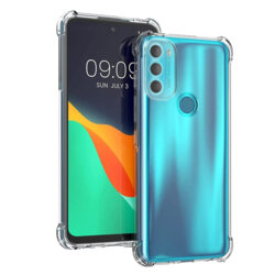 Husa Motorola Moto G71 5G Techsuit Shockproof Clear Silicone, transparenta