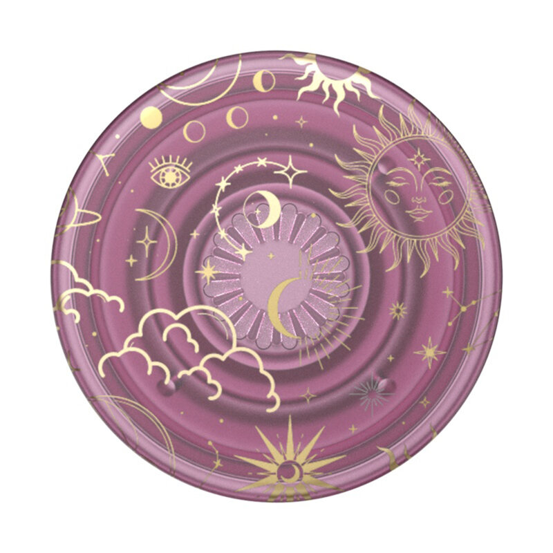 Popsockets original, suport cu functii multiple, Translucent Celestial Mauve