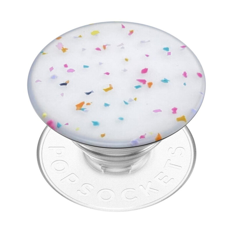 Popsockets original, suport cu functii multiple, PopOut Circus Regrind White