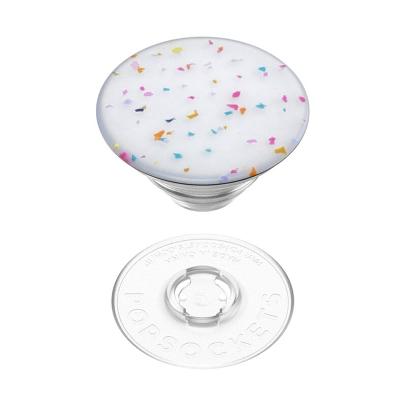 Popsockets original, suport cu functii multiple, PopOut Circus Regrind White