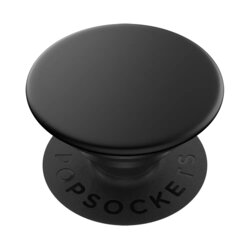 Popsockets original, suport cu functii multiple, Black Aluminum