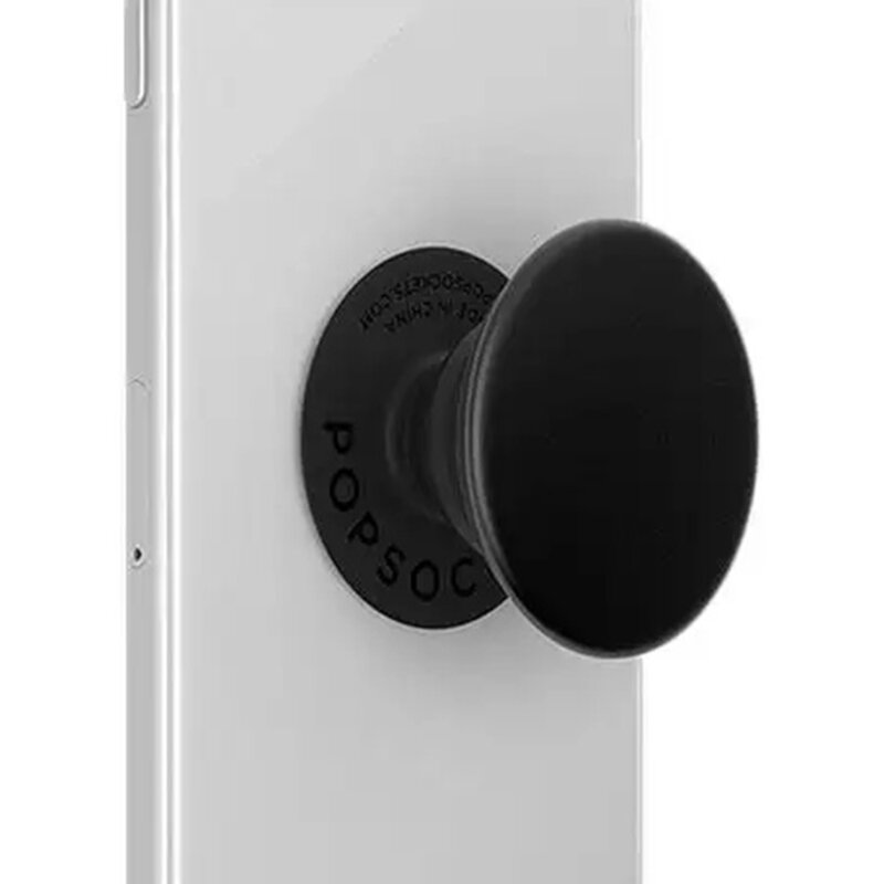 Popsockets original, suport cu functii multiple, Black Aluminum