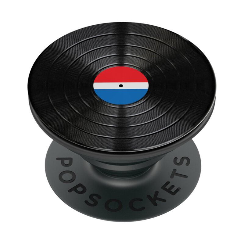 Popsockets original, suport cu functii multiple, Aluminum 45 RPM