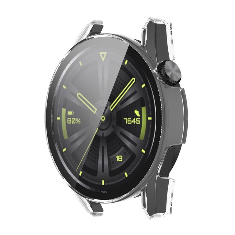 [Pachet 360°] Husa + folie Huawei Watch GT 3 42mm Techsuit Defense, transparenta